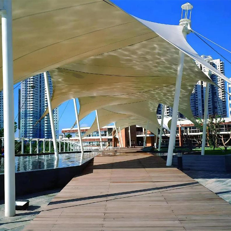 雷州市膜结构景观棚