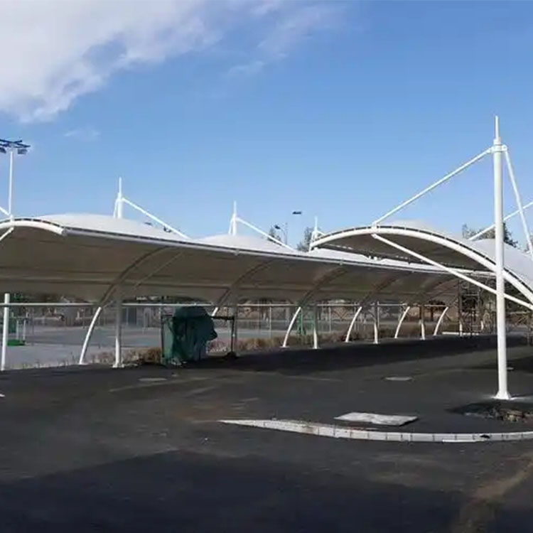 雷州市膜结构电动车棚