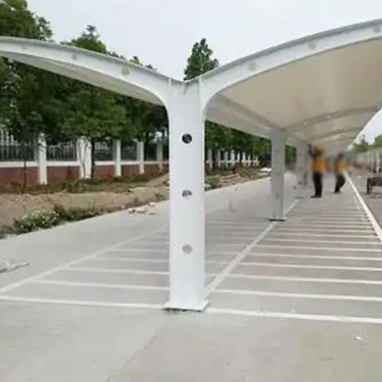 雷州市膜结构电动车棚